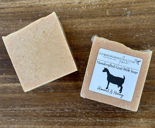 Almond and Honey Goat Milk Soap Bar