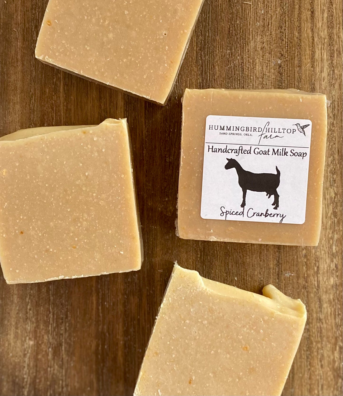 Spiced Cranberry Goat Milk Soap Bar