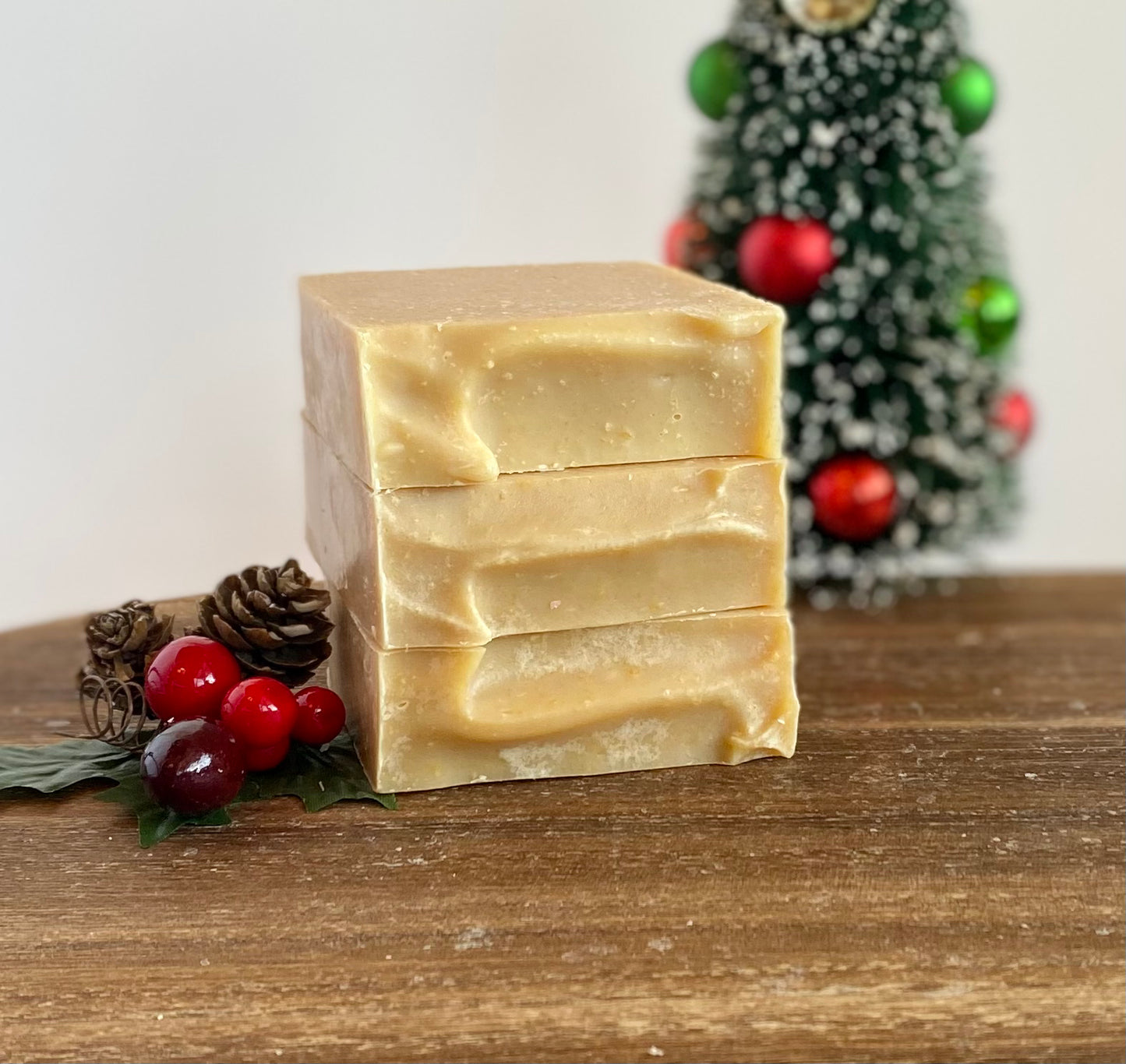 Spiced Cranberry Goat Milk Soap Bar