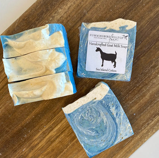 Sea Island Cotton Goat Milk Soap