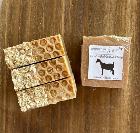 Oatmeal Milk and Honey Goat Milk Soap