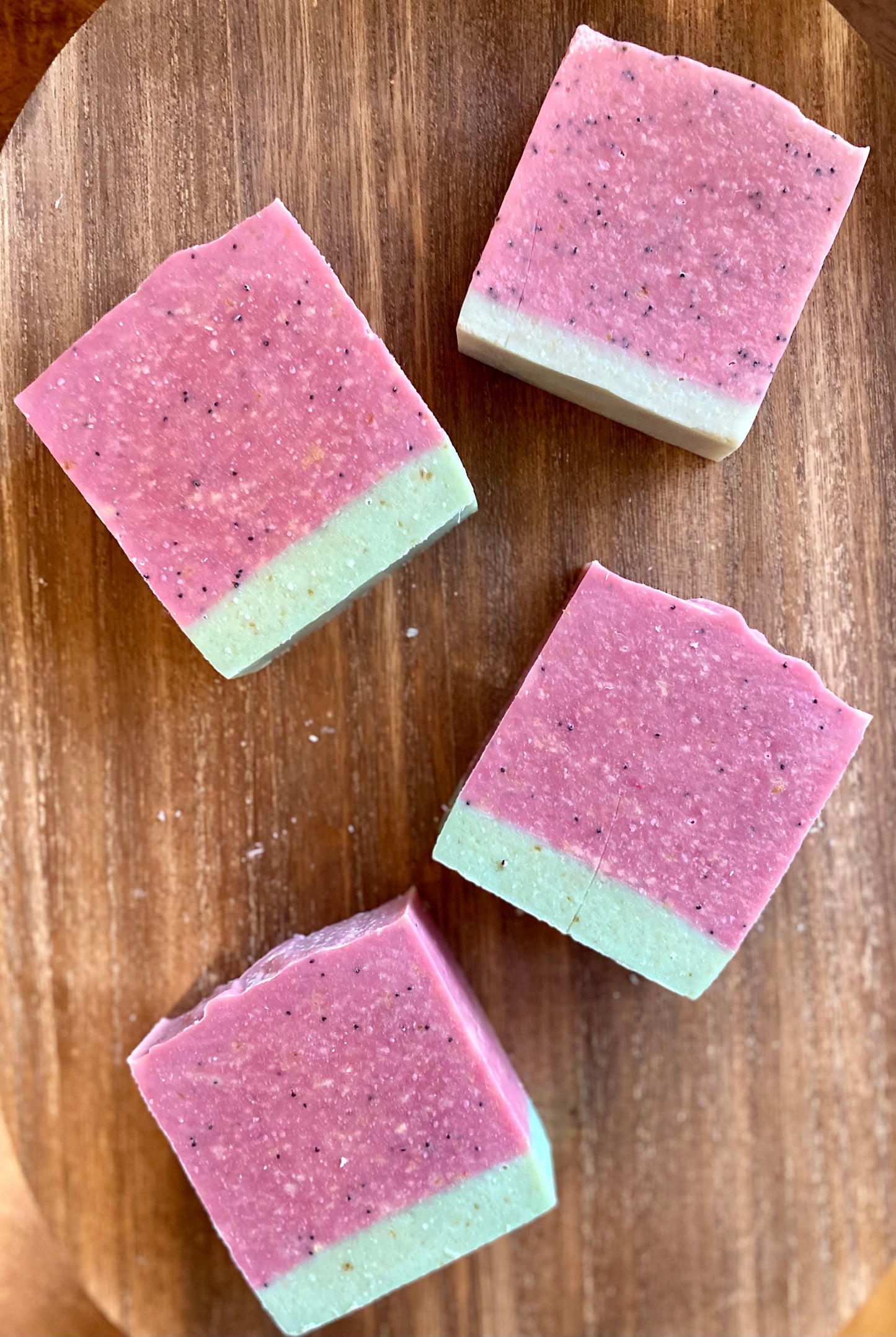 Fresh Picked Watermelon Goat Milk Soap