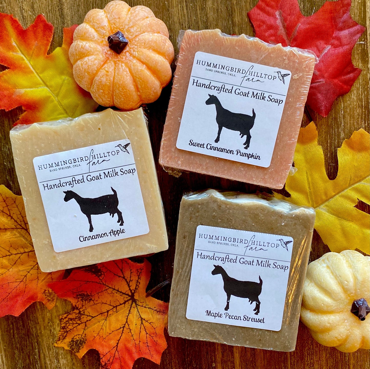 3 Bar Fall Goat Milk Soap Bundle